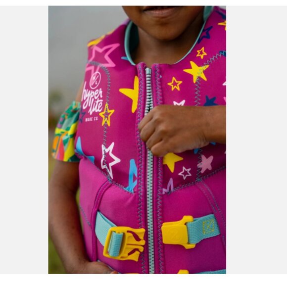 Hyperlite Child Life Vest Jacket Girls USCG Approved (33-55 lbs) - Picture 5 of 6